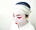 GIFT-Powder&nbsp;&nbsp;opening perfprmance Japanese traditional make-up show After taking a photo&nbsp;&nbsp;2005